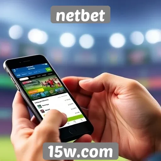 Funcionalidades do aplicativo móvel Netbet para usuários